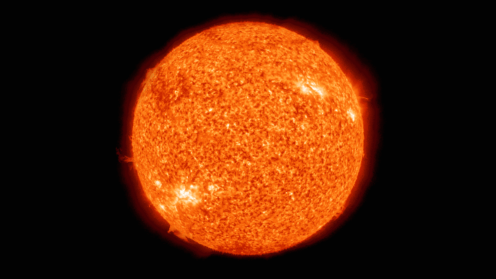 A dithered image of the Sun.